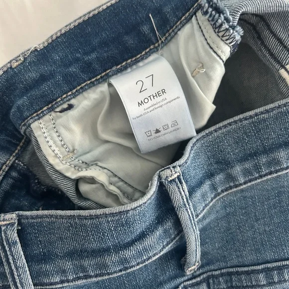 MOTHER The Hustler Ankle Fray - Sorry I'm Staring - Picture 3 of 4